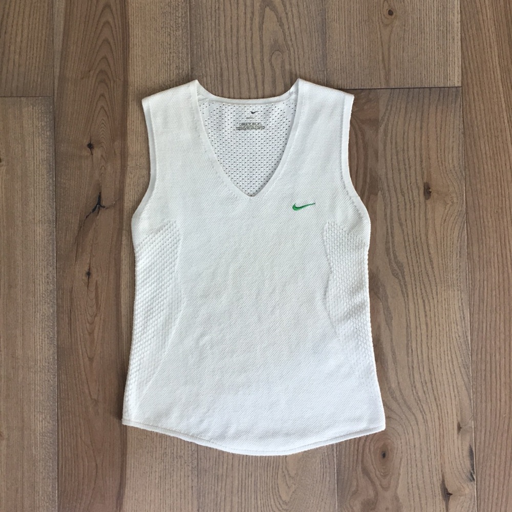 White Work Out Crop Top